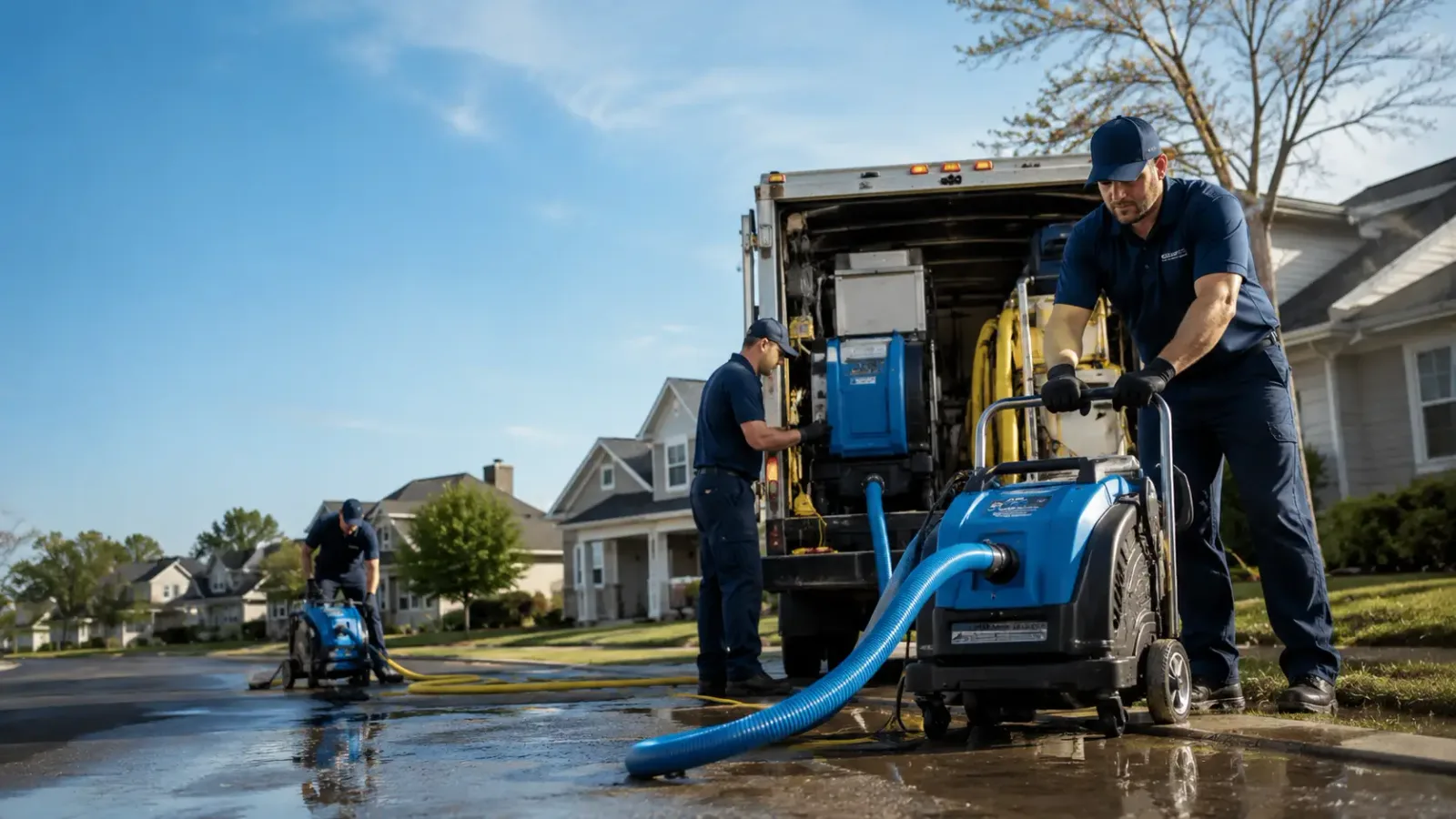 Flood Damage Cleanup in Palestine, AR